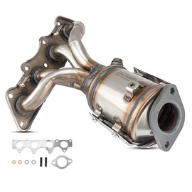PHILTOP Direct-Fit Catalytic Converter Kit Compatible with Kia Hyundai 2012 2013 2014 2015 2016 2017 2018 2019 Sou/Accent/Rio 1.6L, 2012-2017 Veloster 1.6L Replace#16680, 641502, 40972 (EPA Compliant)