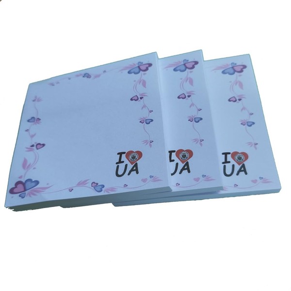 University of Alberta Sticky Notes, 7.6 x 7.6 cm, 3