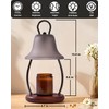 HONGZZI Candle Warmer Lamp with Timer & Dimmer - Electric