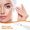 TOPPERFUN Roller Ball Eye Cream Bottle Refillable 15ml White Travel