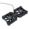 Gatuida Portable Notebook Cooling Pad 2 Fans Laptop Cooler Large