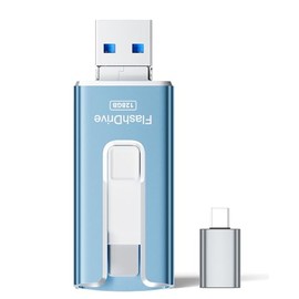 USB Adapter Memory Card Reader, Multi-Port Adapter with USB-C Support