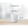 VEPATIM 120 Shot Cups Paper Cups White with Measuring Line