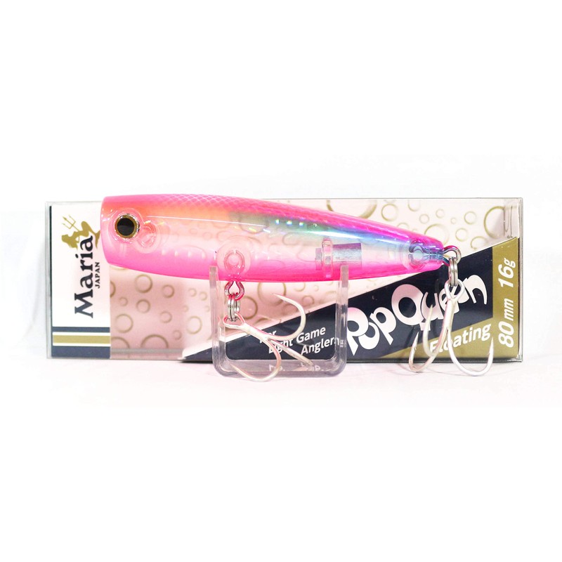 Yamashita Popper Pop Queen F80, 3.1 inches (80 mm), 0.6