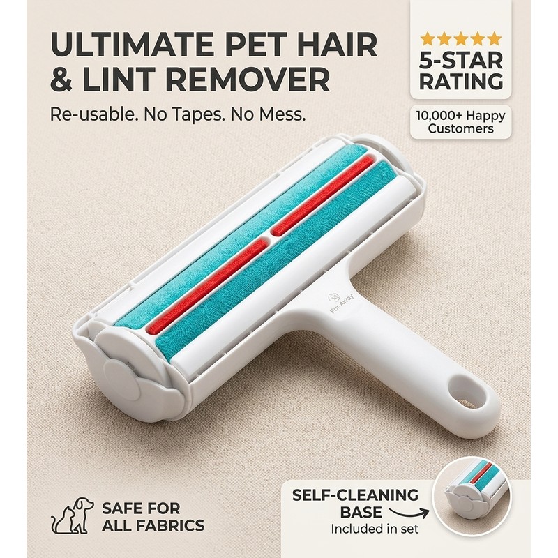pet hair remover roller pet hair lint roller reusable pet