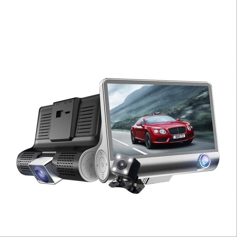 Car Dash Cam Night Vision Reverse Image Dual Lens with