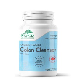 Provita Colon Cleanser: Herbal Detox, Regularity Maintenance & Parasite Expulsion Formula (100 Capsules)