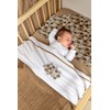 Meyco Baby Plain Fitted Sheets for Cot Bed (Flat Sheet