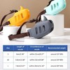 Silicone Pet Muzzle, Soft Breathable Mouth Cover for Small Medium