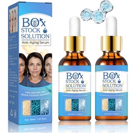 Sérum Facial 2Box Stock Solution  Sérum Facial En Caja  Sérum Facial Ideal Para El Cuidado De La Piel De La Mujer. Esencia Facial Antiedad Que...     