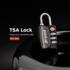 pack all TSA Approved Luggage Lock, Inspection Indicator, Alloy Body,