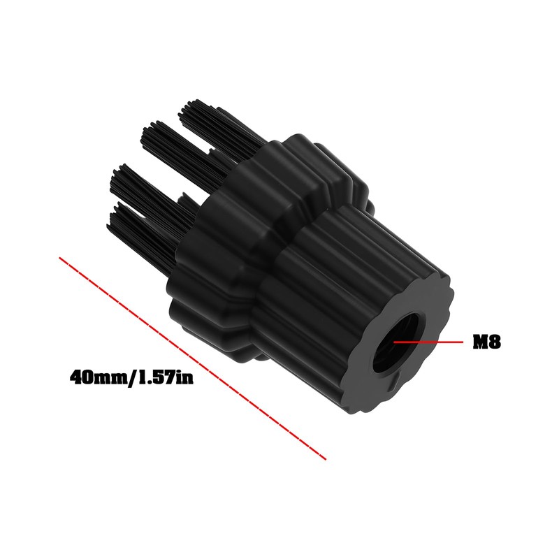 LT Easiyl Set of 4 Replacement Nylon Brushes with M8