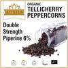 Ausha Organic Tellicherry Black Peppercorns 100g Whole | Winner 2**Star