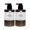 Happybath 해피바스 오리지널 컬렉션 바디로션 클린코튼향, 500g X 2개 Happybath
