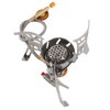 Camping Gas Stove with Gas Adapter Set Improves Burning Efficiency