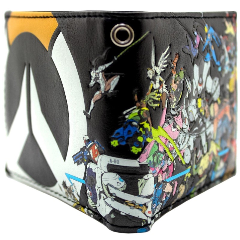 Pharah Omnic Crisis Hero Shooter Squad Montage Wallet Bi-Fold ID