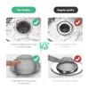Kitchen Sink Strainer, 3 Pack Stainless Steel Sink Drain Strainer,