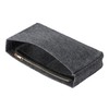 SHINGONE Horizontal Felt Bag-in-Bag, Beige, High-Quality Bag Compatible, Zippered, S