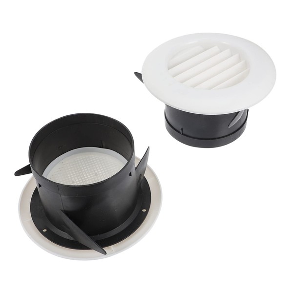 LABRIMP 2Pcs Round Air Conditioner Vent Easy to Install Ventilation