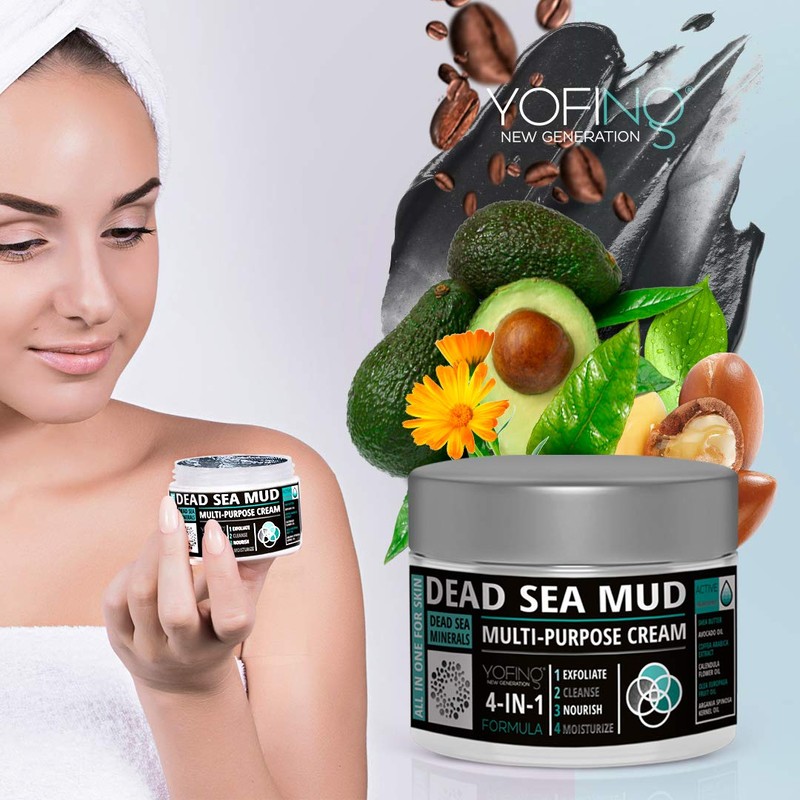 Dead Sea Mud Multi-Purpose Cream Face and Body Skin