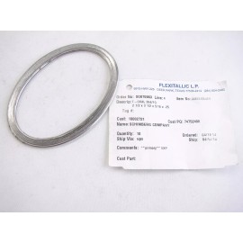 Flexitalic Flexitallic T-Oval 304/FG 2-1/2" X 3-1/2" X 5/16" X .25 Spiral Wound Gasket t49