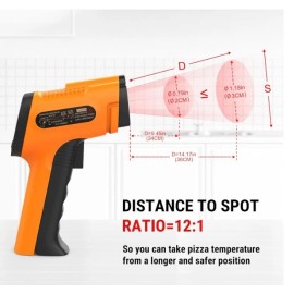 ThermoPro TP30 Infrared Thermometer Gun for Cooking Max Measure -58°F ~1022°F