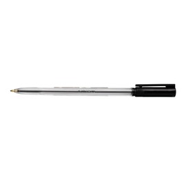 smco 10 BLACK MICRON BALLPOINT PENS BIROS Mircon MEDIUM POINT Ballpoint