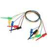 5Pcs Colorful Multimeter Electrical Test Dual SMD IC Silicone Lead