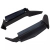 HDBUBALUS Dark Smoke Adjustable Air Deflectors Fit For Honda Gold