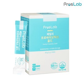 Proslab 프로스랩 남녀노소 패밀리 프로바이오틱스 골드 30포 x 1박스 Proslab All Ages Family Probiotics Gold 30 Packs x 1 Box