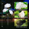 Aolyty Solar Garden Lights Outdoor, Solar Hydrangea Lights IP65 Waterproof