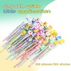 Ulema 48 PCs Cute Stackable Pencils For Kids Stacking Cartoon