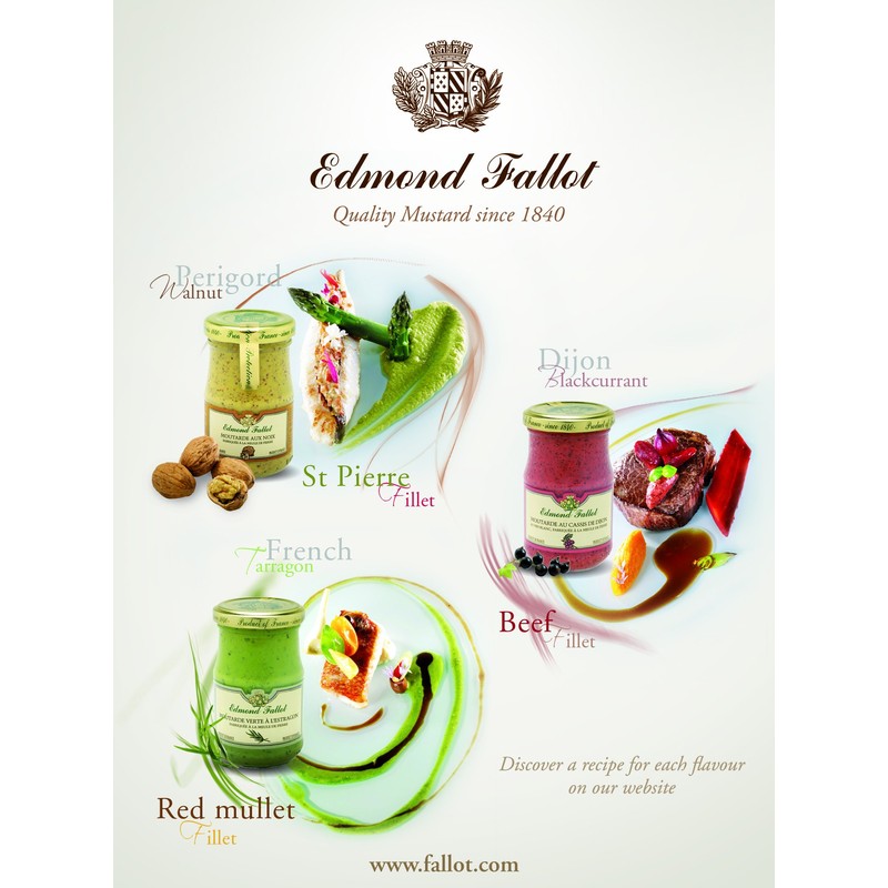 Edmond Fallot - Moutarde Verte A L'estragon - 105g