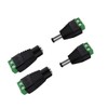 UPEYXDQR 10 Pairs 12V Male+Female 2.1x5.5MM DC Power Jack Plug