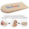 Dr. Foot 닥터풋 조절 가능한 정형외과 힐 트 인서트 다리