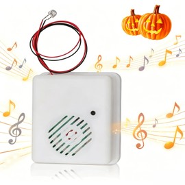 Tomedny Sensore di movimento di Halloween, sound Player Horror Tricky Spardy Altoparlante Altoparlante per la decorazione per feste esterne per interni