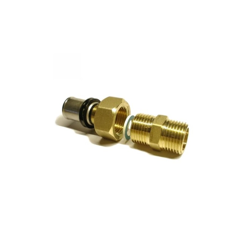 Sanpro Pressfitting Transition Fitting Male Thread, Size 20 x 2