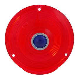 GG Grand General 80377 Light (Red Lens with Cr Rim and Blue Dot for 4" Combination)