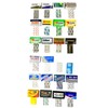 Double quality razor blades for razors, box of 24 razor