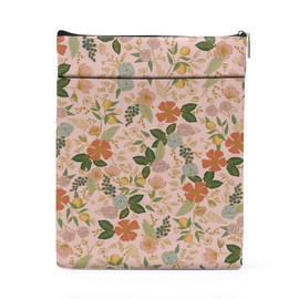 Orchard Flower Book Sleeve Aesthetic Book Cover Book Lovers Gifts Book Pouch Book Club Gifts Bookish Gifts Book Protector Book Gifts for Readers Women Girls Friend Christmas Graduation Birthday Gifts