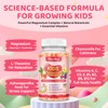 Kids Magnesium Gummies - Magnesium Glycinate Supplement Gummies with L-Theanine,