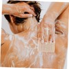 FRCOLOR 3pcs Cotton Linen Bath Wipes Face Washcloths Soft Absorbent