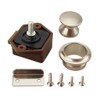 SHANGHh Keyless Push Button Cabinet Latch fit for RV Caravan