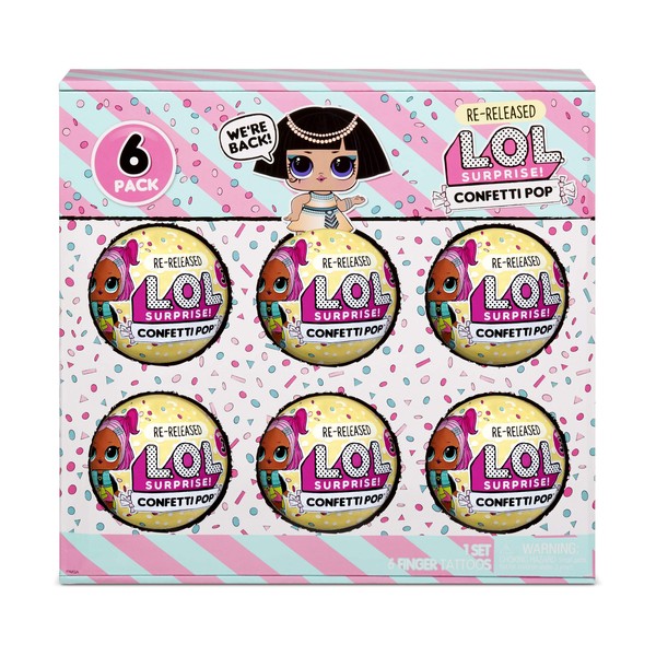 L.O.L. Surprise! 6-Pack Confetti- Pharaoh Babe (571629)