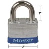 Masterlock 5UPLF Laminated Padlock with 1-1/2" Shackle