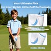 AIGEVTURE Kids Golf Gloves Junior Breathable Golf Gloves for Boys