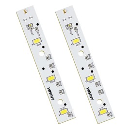 WISINY WR55X26671 Refrigerators LED Light Board 2PCS Compatible for GE LED Refrigerators Light Bulb GE Freezer Light Bulb Replacement PS11767930 AP6035586 4468532 EAP11767930 LED3344588