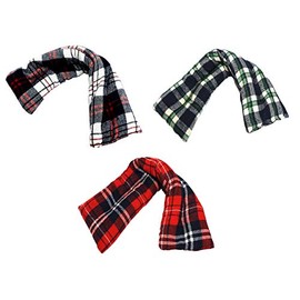 Heat Pack Cotton Tartan Microwavable Natural Silica Bead Filling Bag(Random Color)