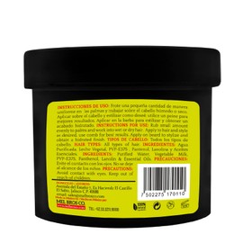 MEL BROS CO. - Hair Style and Beard Was Hybrid - Cera Hibrida para estilizar Cabello y barba. Acabado mate natural. (4 oz / 118 ml)