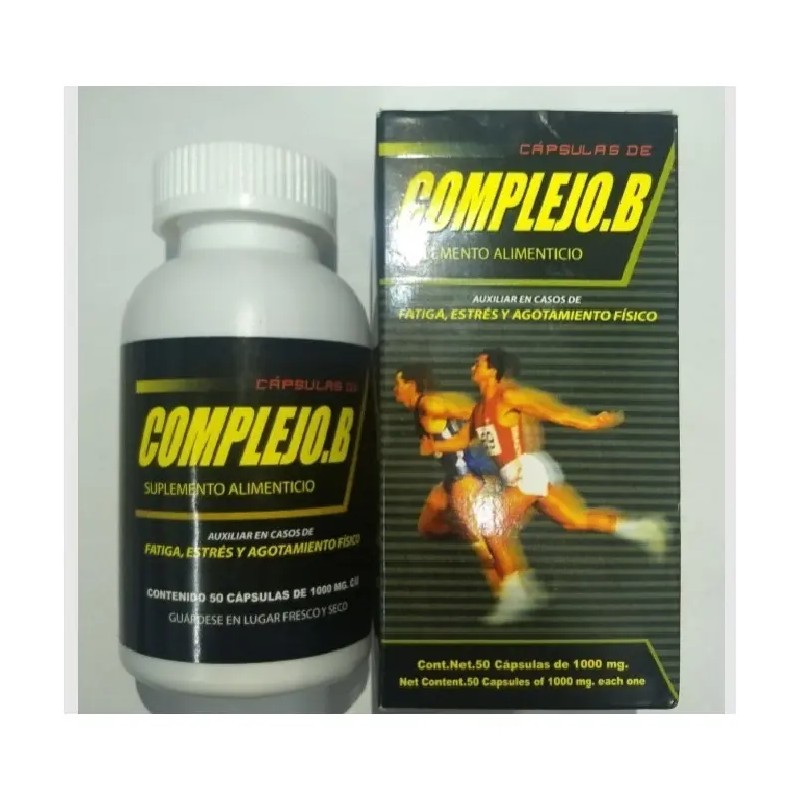 Complejo Capsulas 1000mg Deportistas Alto Rendimiento Vita Sabor Insaboro